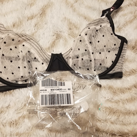 Victoria secret low cut demi bra 32-34C-D - Picture 2 of 4